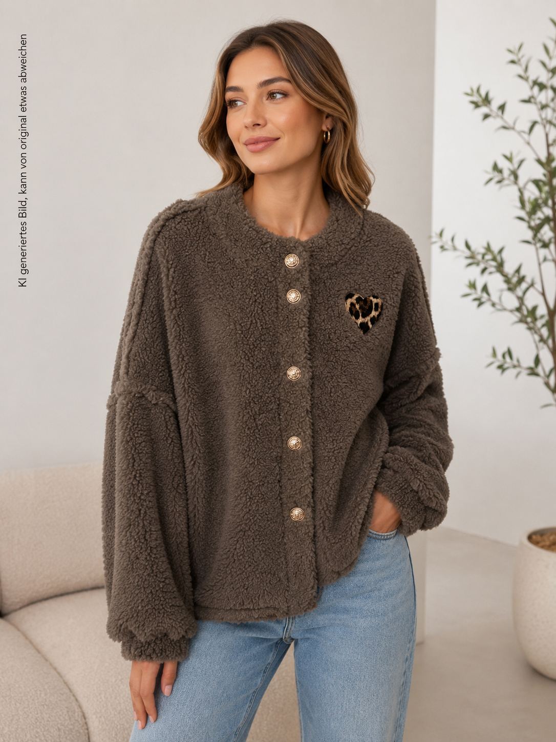 Cozy Teddy Jacke